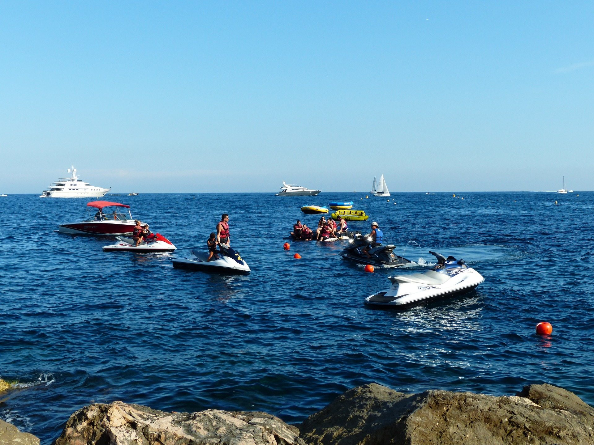 Activité jet ski pour séminaire d'entreprise